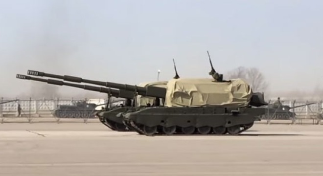 Pháo tự hành là 1 trong nhiều vũ khí quân sự đang được nâng cấp của Nga