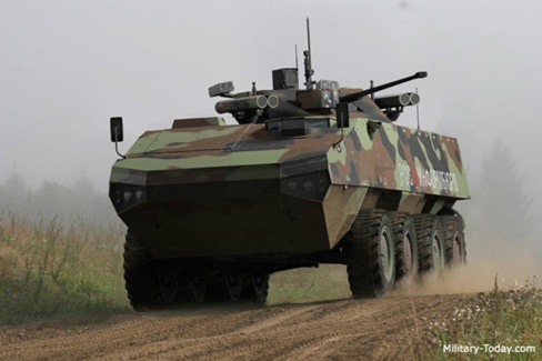 Xe bọc thép chở quân BTR Boomerang là vũ khí mạnh mẽ của quân đội Nga