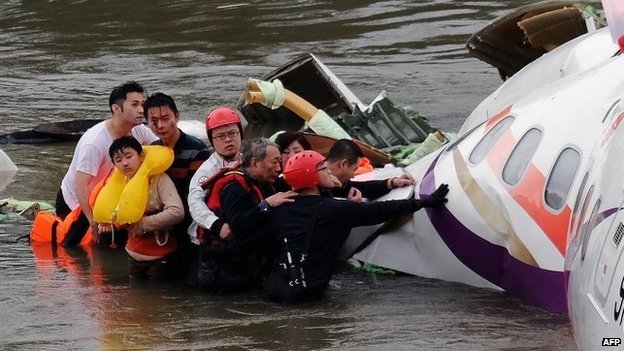 Hãng hàng không TransAsia đã bác bỏ thông tin không kiểm tra khi nhận được thông báo bất thường của chiếc máy bay Đài Loan rơi
