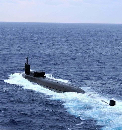 Tàu ngầm hạt nhân lớp Ohio là thứ vũ khí quân sự khiến Nga lo ngại