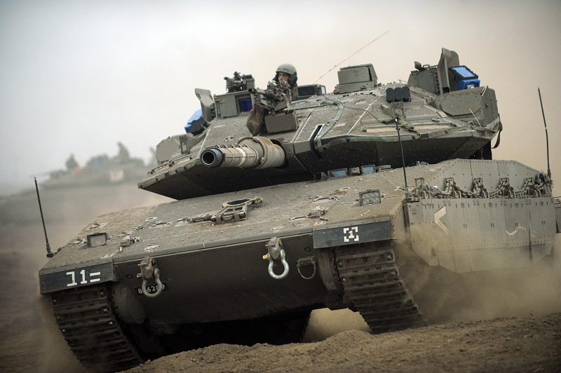 Xe tăng Merkava là loại vũ khí quân sự được tùy biến phù hợp riêng với Israel