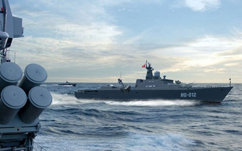 Vũ khí quân sự tàu hộ vệ Gepard có thiết kế rất ưu việt