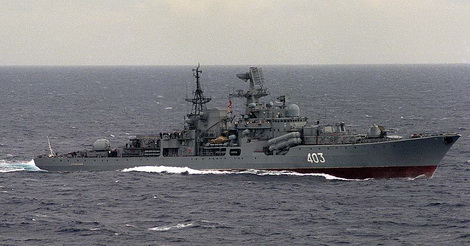 Tàu khu trục lớp Sovremenny được trang bị vũ khí quân sự tên lửa rất uy lực