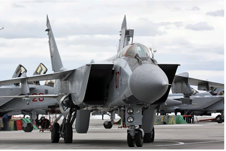MiG-31 là thứ vũ khí quân sự có thể đánh chặn mọi mục tiêu