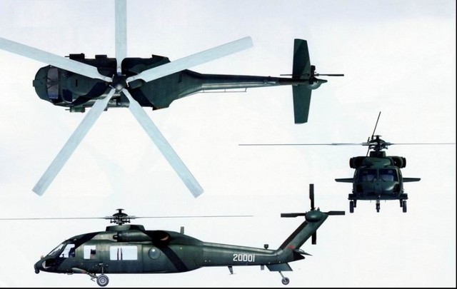 Vũ khí quân sự trực thăng đa dụng Z-20 có vai trò quan trọng trong biên chế quân sự Trung Quốc