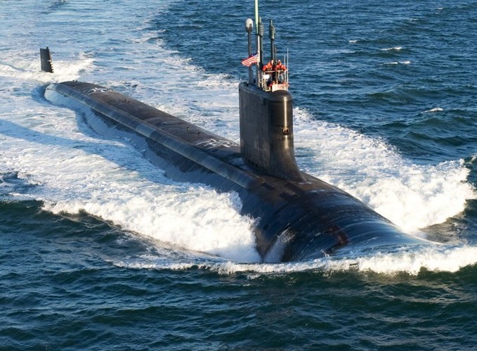 Tàu ngầm hạt nhân lớp Virginia là tàu ngầm tấn công được trang bị rất nhiều vũ khí quân sự khủng
