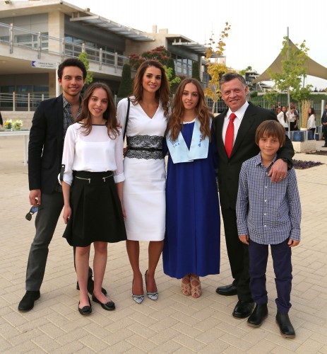 Gia đình hạnh phúc của người đứng đầu vương quốc Jordan