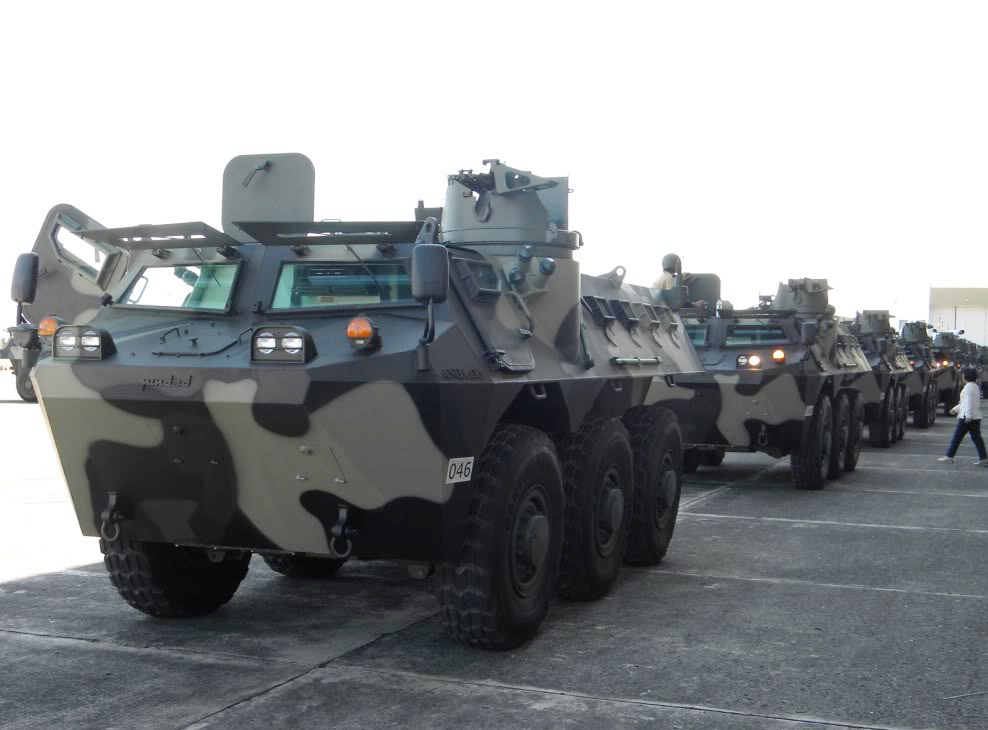 Hiện có khoảng 150 chiếc xe bọc thép bộ binh Anoa đang trong biên chế của quân đội Indonesia