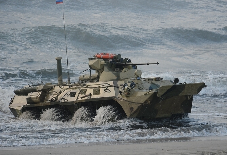 Xe bóc thép BTR-82A là phương tiện chiến đấu bọc thép hiện đại nhất của quân đội Nga