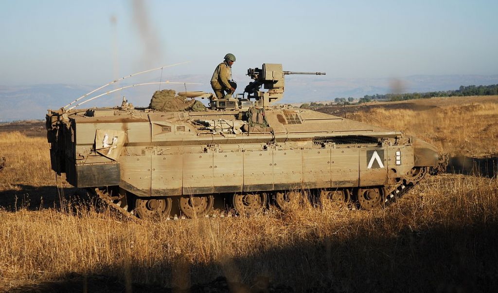 Xe bọc thép Namer vào biên chế quân đội Israel từ năm 2007