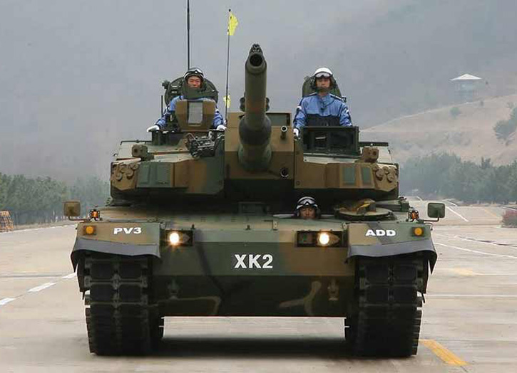 Xe tăng chiến đấu K2 do Hyundai Rotem sản xuất