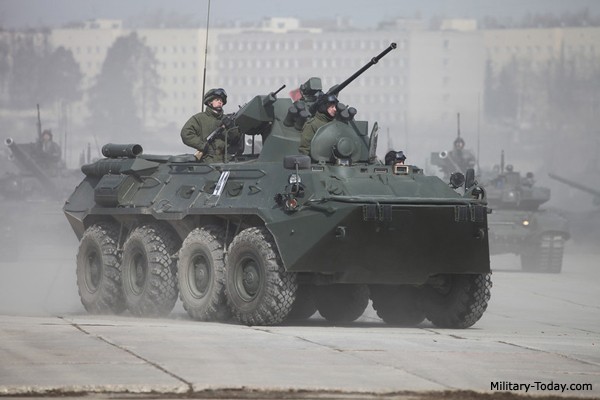 BTR-82 là một trong những chiếc xe bọc thép khủng nhất thế giới