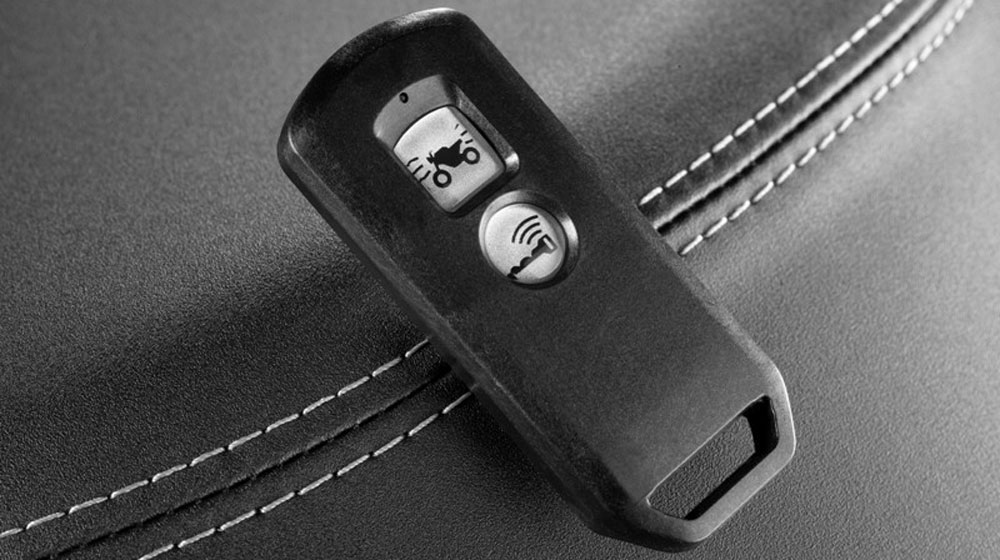 Khóa Smart Key - khởi động không cần chìa là một trong những trang bị độc đáo trên mẫu xe máy SH mới này