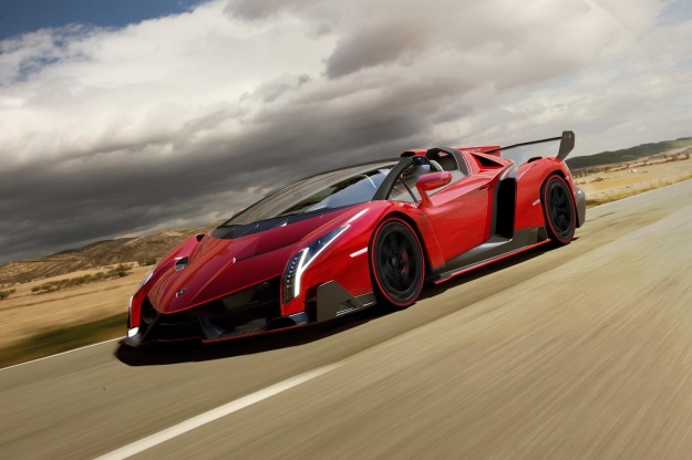 Lamborghini Veneno dẫn đầu danh sách 