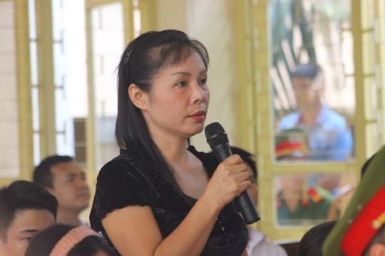 Bà Nguyễn Thị Thu Hà (53 tuổi) nhân chứng mới trong vụ án