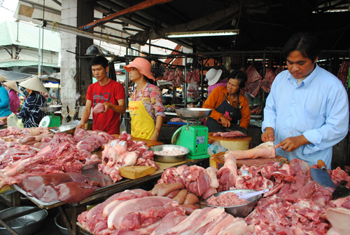 Vừa tăng hơn 20.000 đồng/kg giá thị lợn lại quay đầu giảm hơn 10.000 đồng/kg