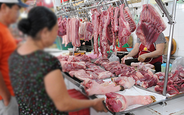 Giá cả thị trường ngày 27/2: Giá lợn hơi tại miền Nam tăng nhẹ ở vài tỉnh, thành