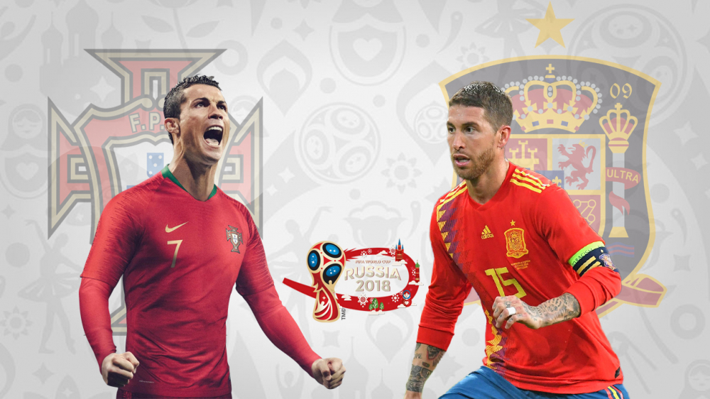 Nhận định bóng đá World Cup 2018 trận đấu Bồ Đào Nha vs Tây Ban Nha 