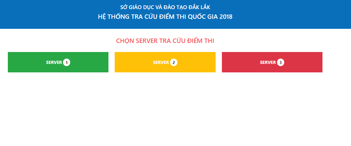 Tra cứu điểm thi THPT quốc gia tỉnh Đắk Lắk năm 2018 nhanh và chính xác nhất