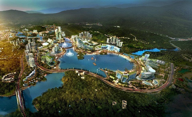 Phối cảnh Khu phức hợp có casino tại Vân Đồn, Quảng Ninh.