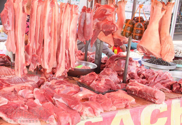 Tăng cường nhập khẩu, bình ổn giá thịt lợn trong dịp Tết Nguyên đán