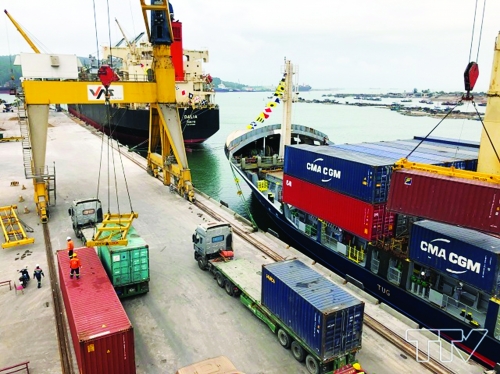 Dù Covid - 19 hàng hóa qua cảng biển Việt Nam vẫn tăng trưởng