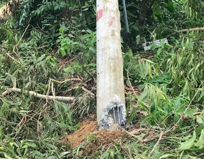 Bộ Công Thương lên tiếng về chất lượng cột điện ở Huế bị gãy do mưa bão