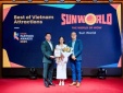 Sun World được chọn là thương hiệu tham quan và giải trí hàng đầu Việt Nam 2025