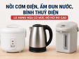 Nồi cơm điện, ấm đun nước, bình thủy điện: Bắt buộc công bố hợp quy trước khi lưu thông