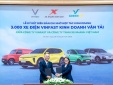Xe nhanh Việt Nam mua 3.000 ô tô điện vinfast để vận doanh trên nền tảng Green SM Platform