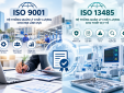 ISO 9001 và ISO 13485: Khác biệt trong quản lý chất lượng và an toàn thiết bị y tế