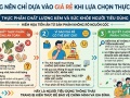 6 dấu hiệu nhận biết thực phẩm kém chất lượng trước khi mua
