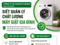 Siết quản lý máy giặt gia đình: Không đáp ứng quy chuẩn, không được lưu thông