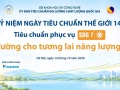Thông điệp ngày Tiêu chuẩn Thế giới 14/10/2026 