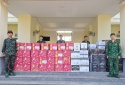 Bình Phước: Thu giữ hàng loạt rượu ngoại vận chuyển qua biên giới