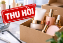 Đình chỉnh lưu hành, thu hồi 3 lô mỹ phẩm có công thức không đúng hồ sơ công bố