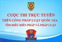 Hưởng ứng Cuộc thi trực tuyến tìm hiểu Hiến pháp và Pháp luật