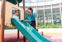 Vin Nexus Center: Trường học hạnh phúc hình trái tim và những gam màu rất 'lạ'