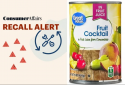 Thu hồi hơn 44.000 hộp trái cây đóng hộp Walmart do nguy cơ nhiễm chì
