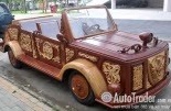 Ôtô gỗ tự chế đầu tiên tại Việt Nam