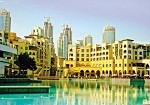 Những bông cúc ở Burj Khalifa