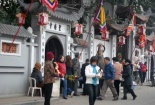 Gian nan đi lễ đầu năm