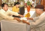 Phát lương hưu qua bưu điện