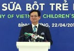 Siêu Nhà máy sữa bột trẻ em đi vào hoạt động