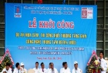 Khởi công Dự án mua sắm, thi công khối thượng tầng giàn công nghệ