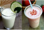 Thưởng thức đồ uống giải nhiệt đẹp da