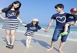Gắn kết hạnh phúc từ... quần áo đôi