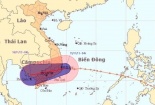 Diễn biến bão số 15: Bão lại suy yếu thành áp thấp nhiệt đới