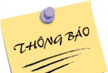 Thông báo của Tạp chí Tiêu chuẩn Đo lường Chất lượng