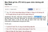 Không có chuyện báo Nhật gỡ tin hối lộ quan chức Việt Nam